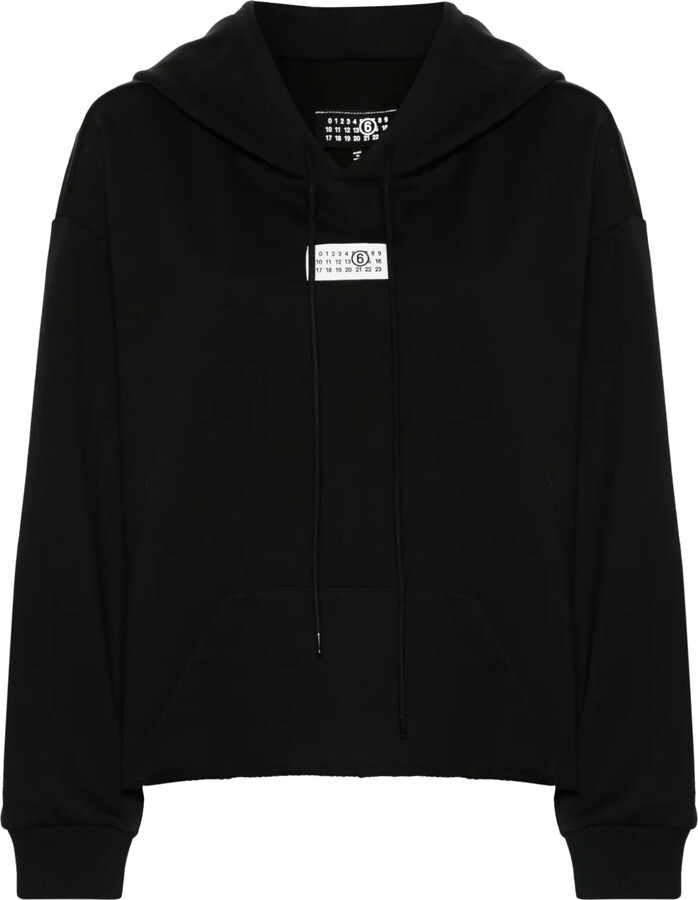 MM6 MAISON MARGIELA Numbers-Patch Hoodie
