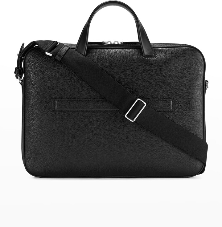 Montblanc Leather Meisterstück Soft Grain Ultraslim Document Case in Black for Men Mens Bags Pouches and wristlets 