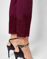 Thumbnail for your product : Ted Baker ASTASIA Embroidered skinny jeans