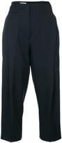 Jil Sander high waisted tapered trousers