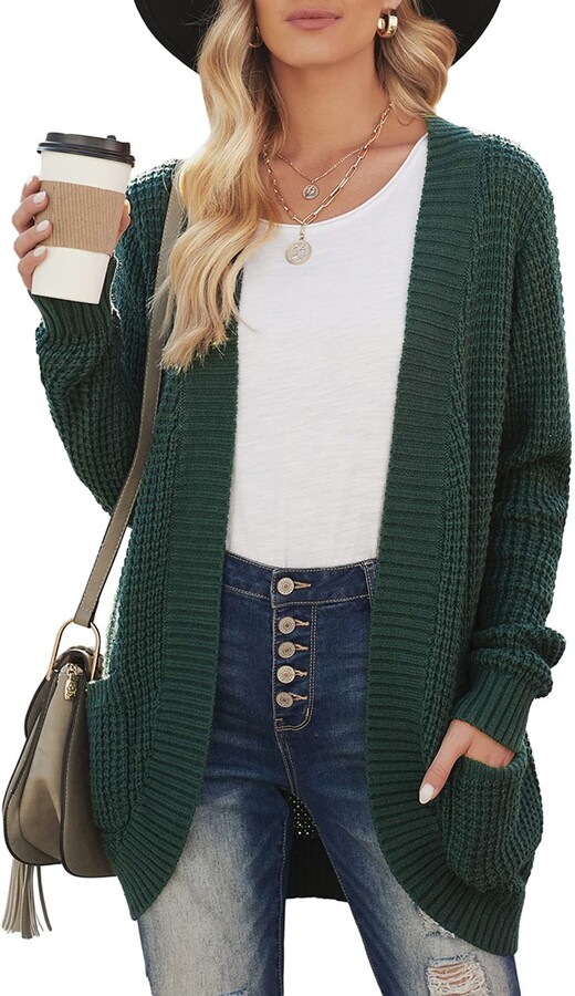 ladies chunky knit cardigans uk