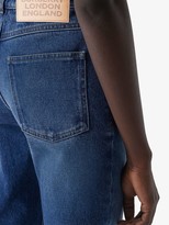 Thumbnail for your product : Burberry Mid-Rise Logo Patch Jeans