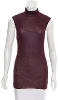Thumbnail for your product : Enza Costa Sleeveless Turtleneck Top
