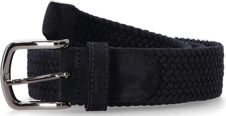 hugo boss woven belt