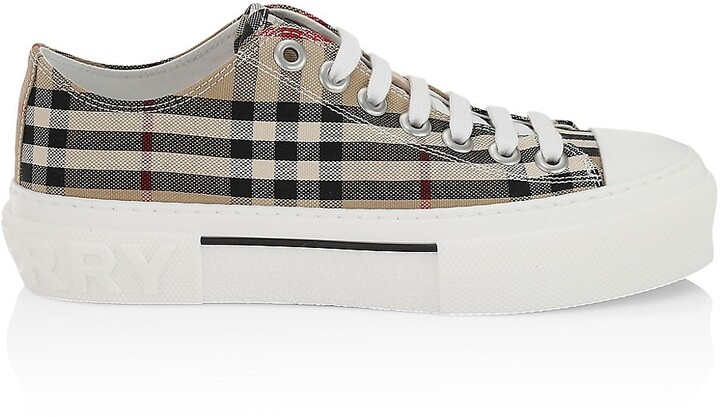 plaid sneakers