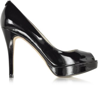 Michael Kors York Black Patent Leather Platform Shoe