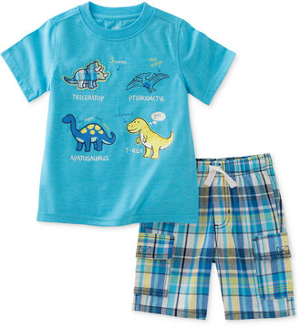 Kids Headquarters 2-Pc. Cotton Graphic-Print T-Shirt and Shorts Set, Baby Boys (0-24 months)