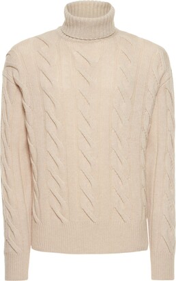 PIACENZA CASHMERE Knit wool turtleneck sweater - ShopStyle
