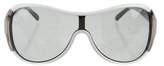 Thumbnail for your product : Saint Laurent Oversize Shield Sunglasses