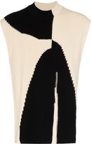 Thumbnail for your product : Jil Sander High Neck Knitted Vest
