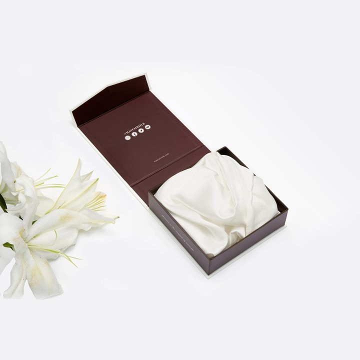 Ivory Finest Silk Pillowcase 25 Momme Superking ShopStyle Bedding