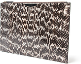 Thumbnail for your product : Givenchy Large Antigona Watersnake Pouch