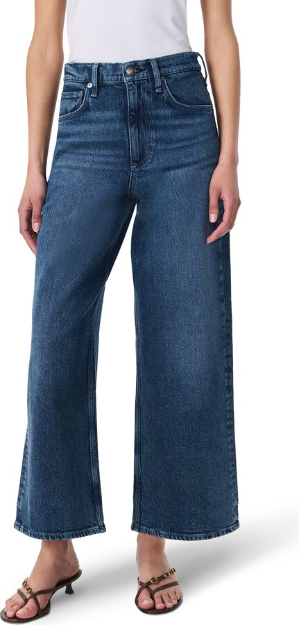Rag & Bone Andi High Waist Ankle Wide Leg Jeans