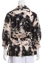 Thumbnail for your product : Emilia Wickstead Printed Silk Top