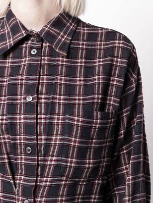 Unravel Project Checked Fitted Shirt