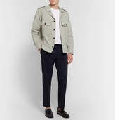 Thumbnail for your product : Séfr Jack Camp-Collar Cotton-Twill Shirt Jacket