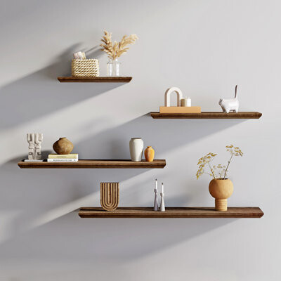 Corrigan Studio Vintage Solid Wood Wall Hanger