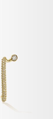 KatKim Arena Diamond & 18kt Gold Single Earring - Yellow Gold