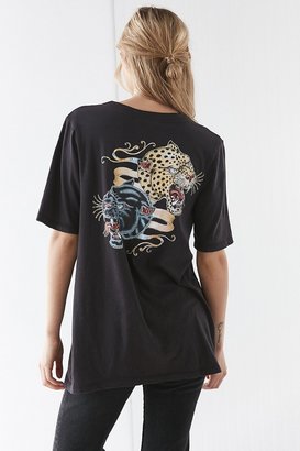Truly Madly Deeply Cut-Out Moto Tee