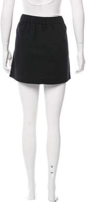 Moschino Boutique Wool Mini Skirt