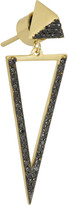 Thumbnail for your product : Ileana Makri Triangle 18-karat gold diamond earrings