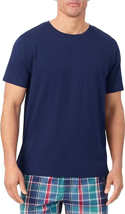 Tommy Bahama Short Sleeves T Shirt Men's Jumpsuit & Rompers One Piece Navy : SM (28-30" Waist), Cotton/Modal/Spandex