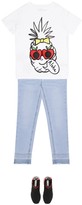 Thumbnail for your product : Stella McCartney Kids Appliqued cotton T-shirt