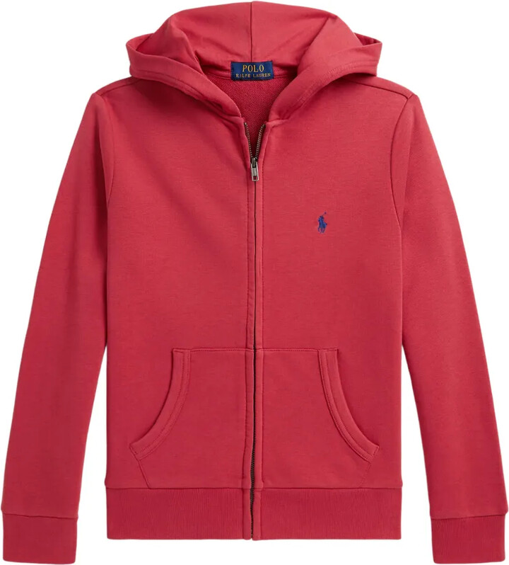 Polo Ralph Lauren Kids Logo-Embroidered Zip-Up Hoodie