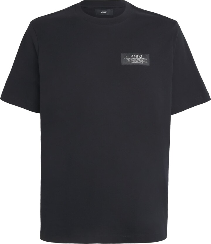 Amiri Cotton Spirit Logo T-Shirt