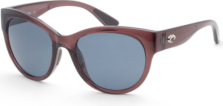 Costa del Mar Women's 55 mm Shiny Urchin Crystal Sunglasses
