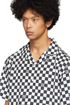 Axel Arigato Black and White Grid Shirt