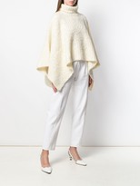 Thumbnail for your product : Jacquemus Turtleneck Knitted Poncho