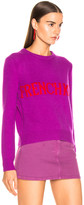Thumbnail for your product : Alberta Ferretti French Kiss Sweater in Purple | FWRD
