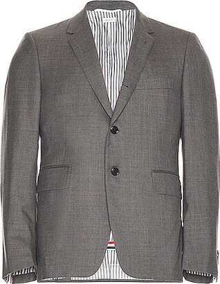 Thom Browne Classic Wool Suit in Grey