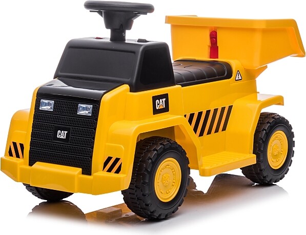 Freddo Cat Mini Dump Truck 6V 1-Seater Ride on for Kids - Ages 1.5 - 3 Years