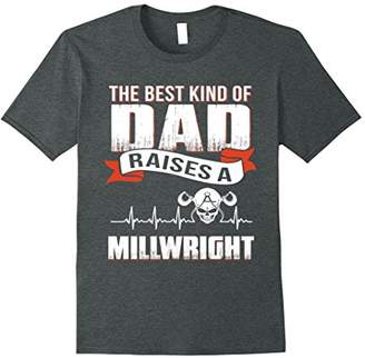 DAY Birger et Mikkelsen Father gift Best dad raise a millwright shirt