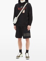 Thumbnail for your product : Givenchy Logo-patch Cotton-jersey Shorts - Black