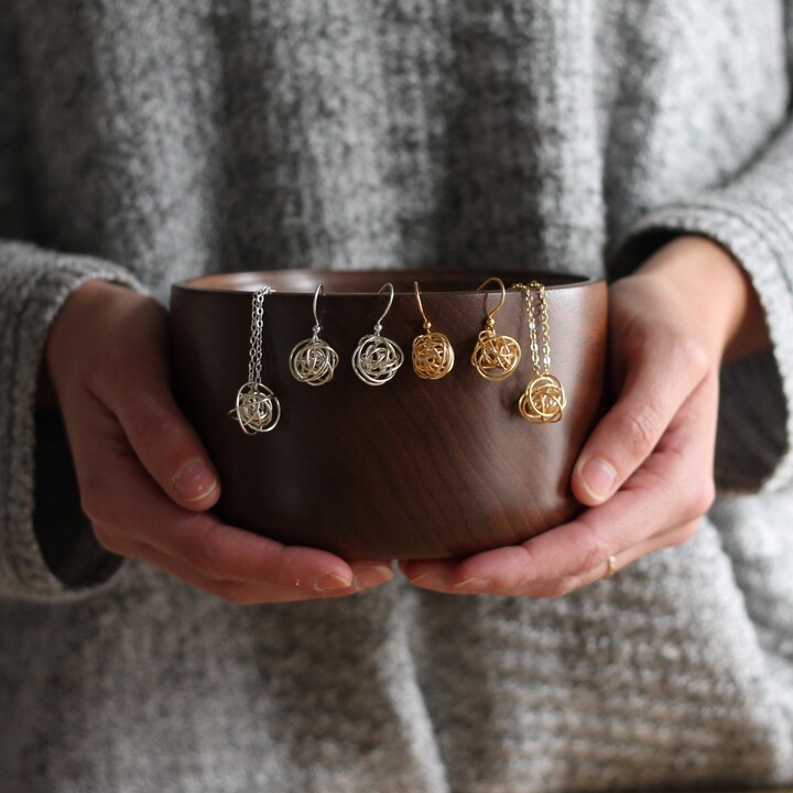 Handmade Wire Jewelry | Mattie Earrings + Necklace Set Final Stock
