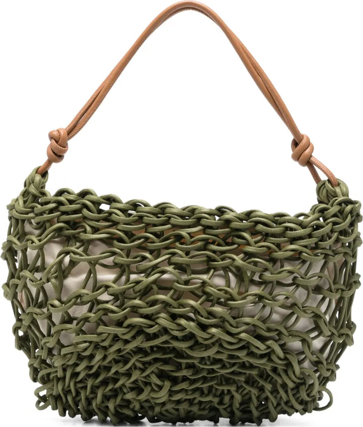 Alienina Aurora woven shoulder bag