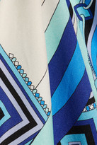 Thumbnail for your product : Emilio Pucci Printed silk-jersey top