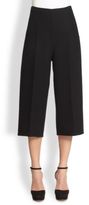 Thumbnail for your product : Valentino Wool & Silk Crepe Gaucho Pants
