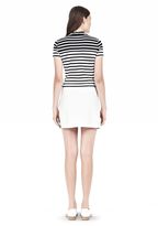 Thumbnail for your product : Alexander Wang Lightweight A-Line Leather Skirt
