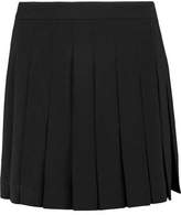 Marc By Marc Jacobs Pleated Crepe Mini Skirt