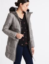 Thumbnail for your product : Marks and Spencer Metallic Waist Padded Coat with Stormwearâ"¢