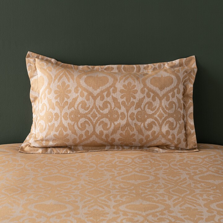 Dunelm Myo Global Gold Oxford Pillowcase Gold ShopStyle
