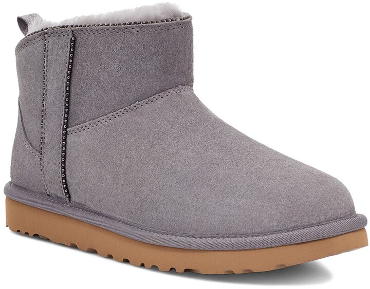 UGG Classic Ultra Mini Stud Genuine Shearling Lined Boot - ShopStyle