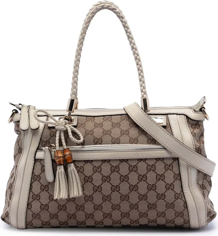 Gucci Pre-Owned 2016-2025 GG Canvas Bella satchel