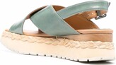 Thumbnail for your product : Paloma Barceló Crossover Strap Braided Sandals
