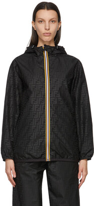 Fendi Reversible Black K-Way Edition 'Forever Fendi' Jacket