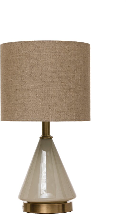 Bloomingville 20 Linen Shade with Inline Switch Table Lamp - ShopStyle